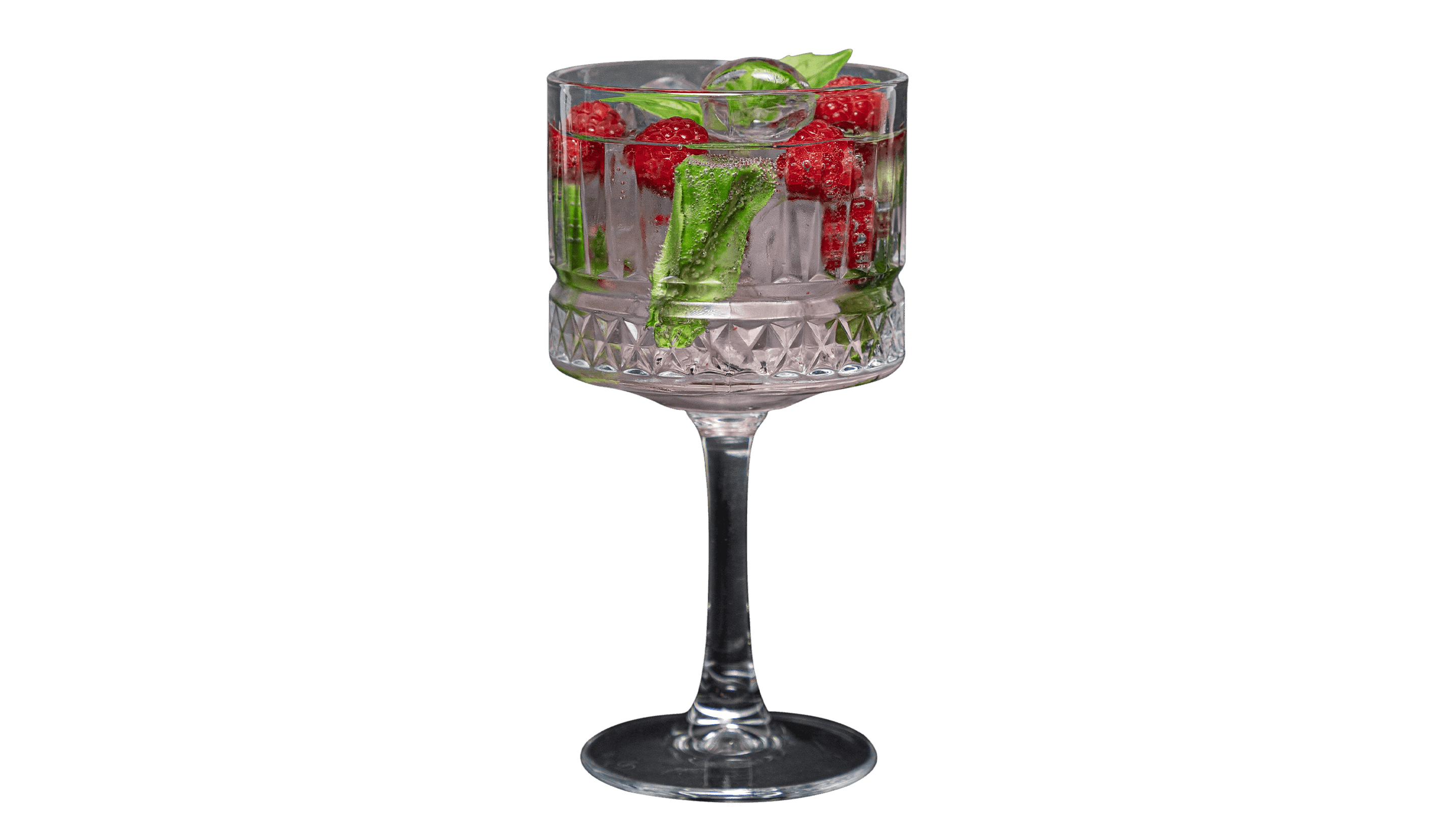 Raspberry gin